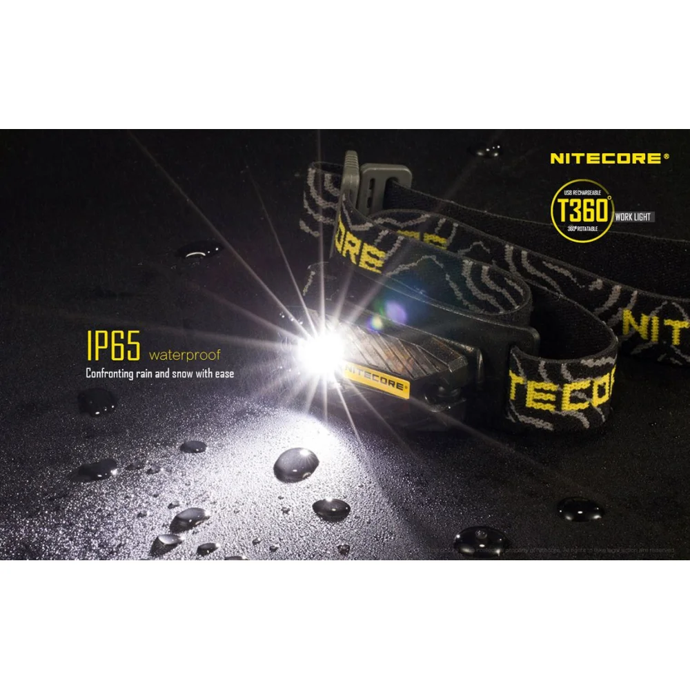 Czołówka LED Nitecore T360 45 Lumenów 18 Czołówka LED Nitecore T360 45 Lumenów