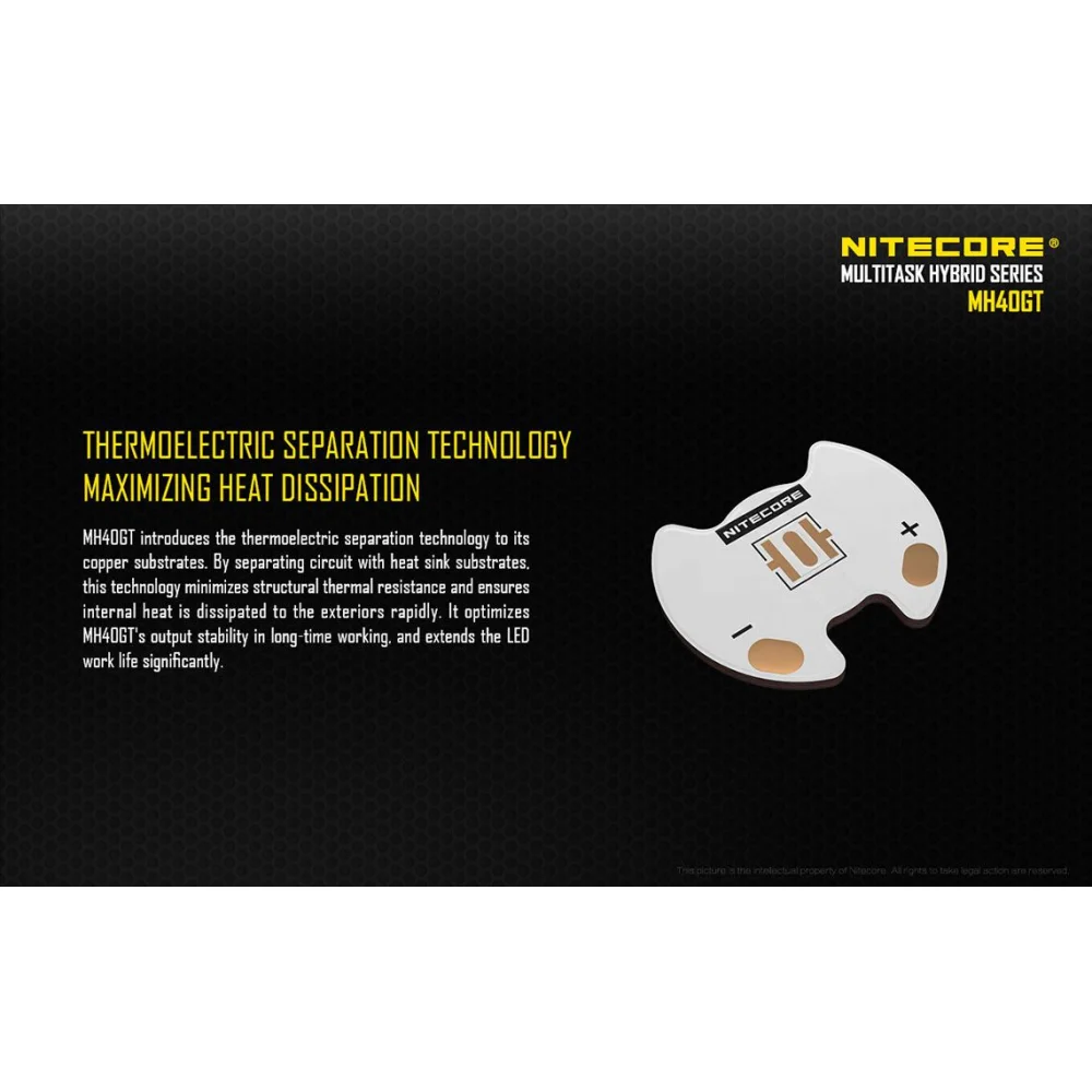 Latarka LED Nitecore MH40GT 1000 Lumenów 8 Latarka LED Nitecore MH40GT 1000 Lumenów