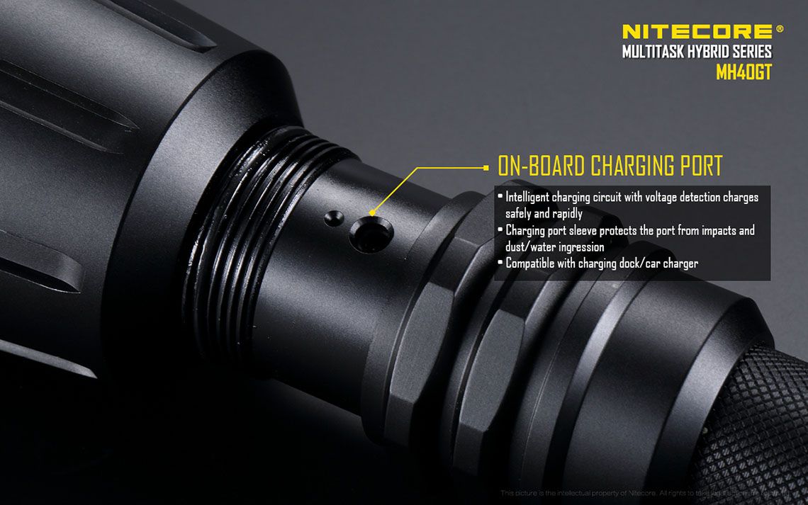 Światło S.O.S.: Tak | Maksymalny czas pracy (godz.): 130 | Zasięg wiązki światła (m): 803 | Waga bez baterii (g): 302 | Ładowarka w zestawie: Tak | Baterie w zestawie: Tak | Futerał: Tak | Wodoodporność: Tak | Kolor: Czarny | Baterie (kompatybilne): 2x 18650 lub 4x CR123 | Światło stroboskopowe: tak | Moc światła (L): 1000 | Średnica głowicy (mm): 60 | Źródło światła: Dioda LED CREE XP-L HI V3 - LifeGun.pl Latarka LED Nitecore MH40GT 1000 Lumenów-10