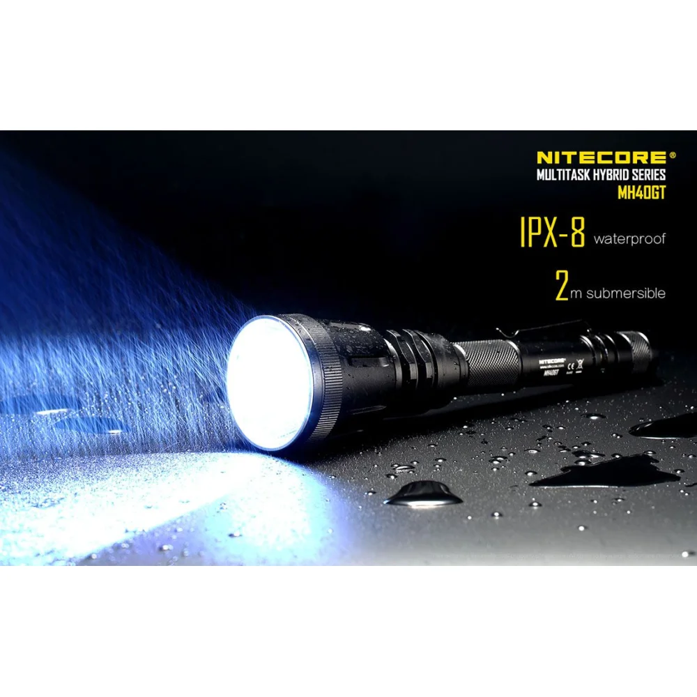Latarka LED Nitecore MH40GT 1000 Lumenów 17 Latarka LED Nitecore MH40GT 1000 Lumenów