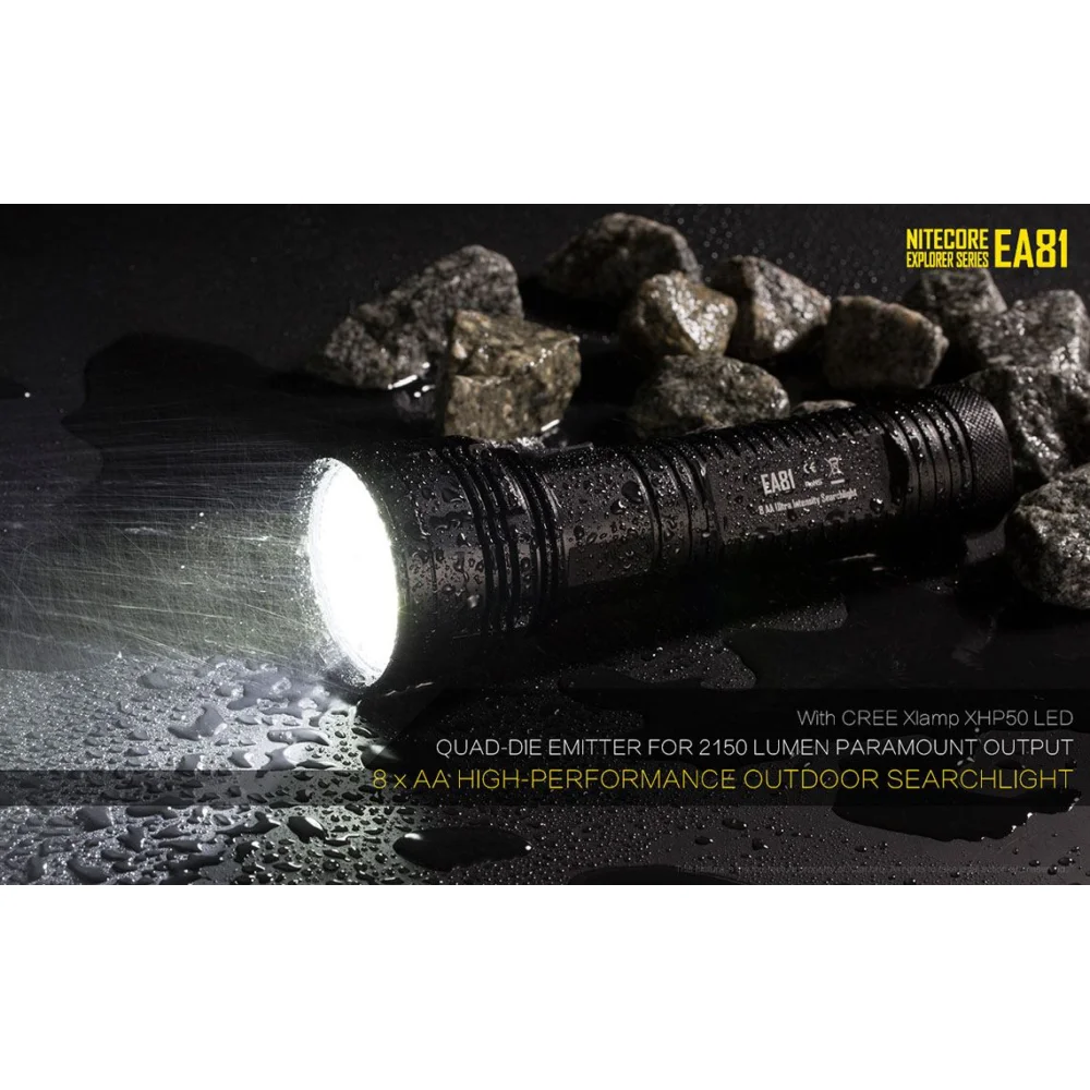 Latarka LED Nitecore EA81 2150 Lumenów 5 Latarka LED Nitecore EA81 2150 Lumenów