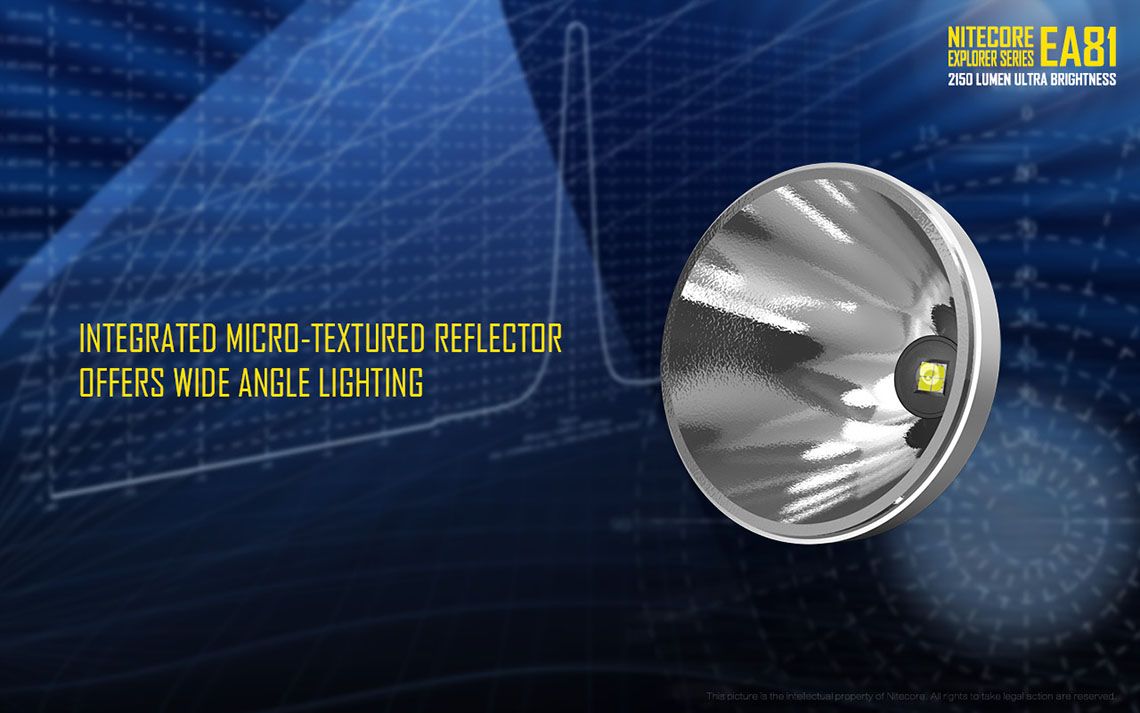 Światło S.O.S.: Tak | Maksymalny czas pracy (godz.): 810 | Zasięg wiązki światła (m): 462 | Waga bez baterii (g): 282 | Ładowarka w zestawie: Nie | Baterie w zestawie: Nie | Futerał: Tak | Wodoodporność: Tak | Kolor: Czarny | Baterie (kompatybilne): 8x AA | Światło stroboskopowe: tak | Moc światła (L): 2150 | Średnica głowicy (mm): 60 | Źródło światła: Dioda LED Cree XHP50 - LifeGun.pl Latarka LED Nitecore EA81 2150 Lumenów-8