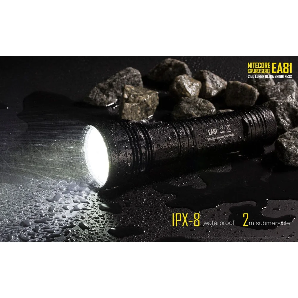 Latarka LED Nitecore EA81 2150 Lumenów 17 Latarka LED Nitecore EA81 2150 Lumenów