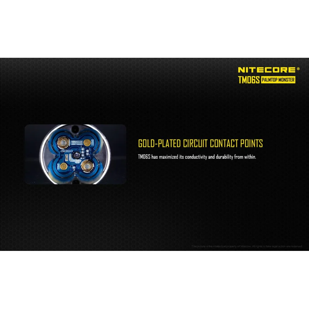 Latarka LED Nitecore TM06S 4000 Lumenów 14 Latarka LED Nitecore TM06S 4000 Lumenów