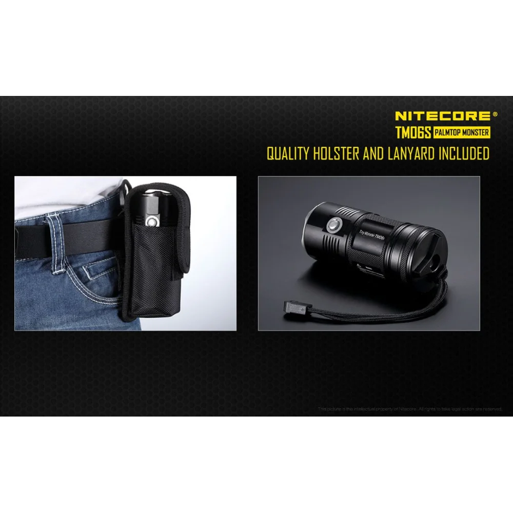 Latarka LED Nitecore TM06S 4000 Lumenów 16 Latarka LED Nitecore TM06S 4000 Lumenów