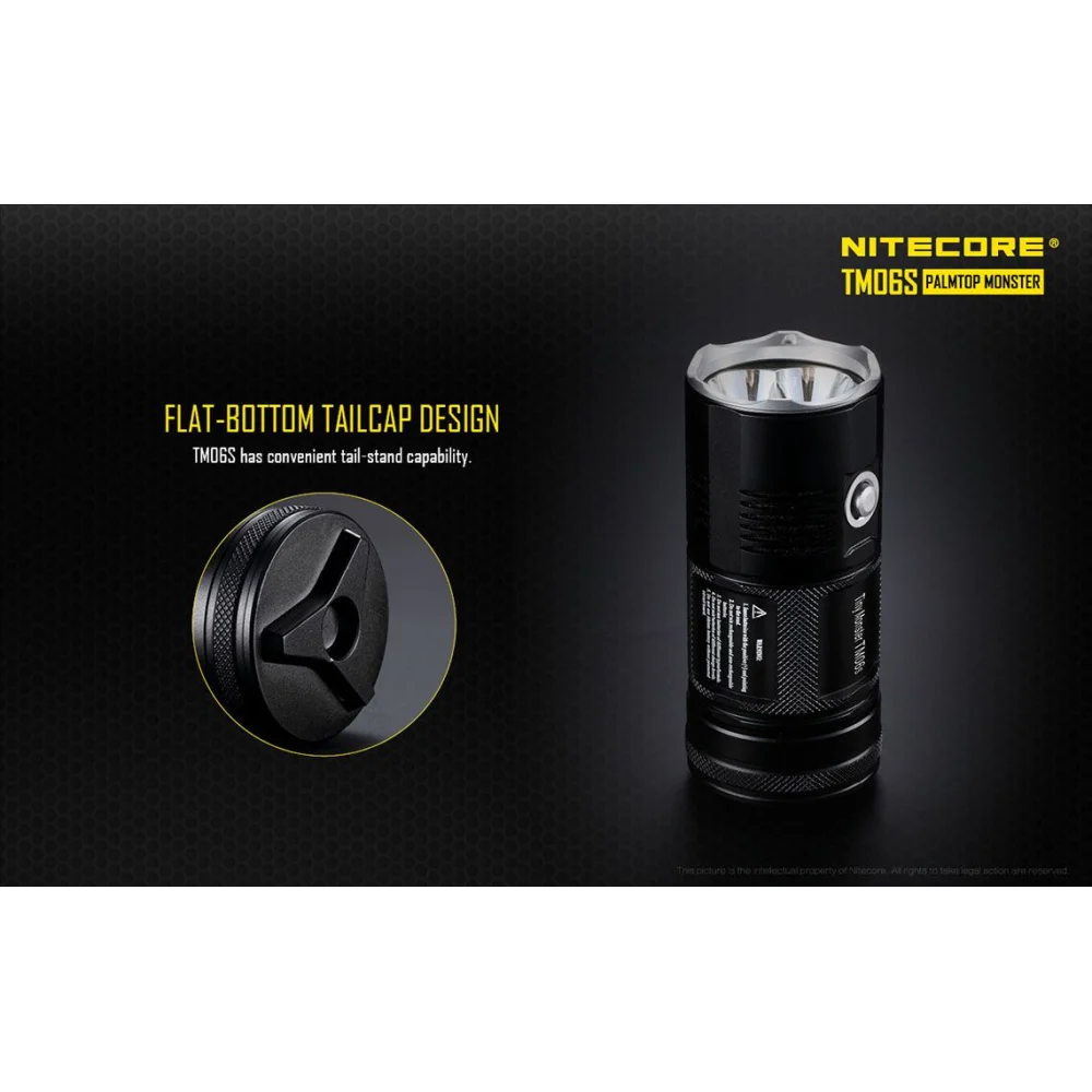 Latarka LED Nitecore TM06S 4000 Lumenów 17 Latarka LED Nitecore TM06S 4000 Lumenów