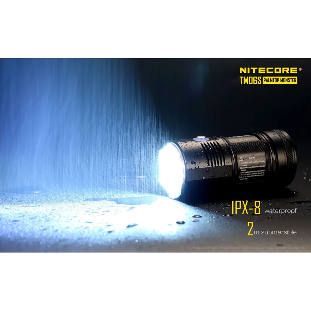 Latarka LED Nitecore TM06S 4000 Lumenów 18 Latarka LED Nitecore TM06S 4000 Lumenów
