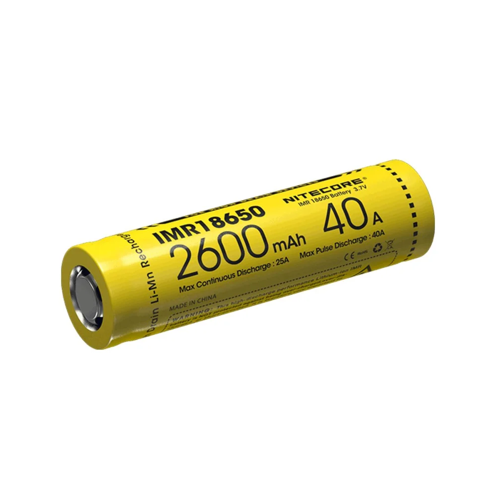 Akumulator Nitecore IMR 18650 2600mAh 1 Akumulator Nitecore IMR 18650 2600mAh