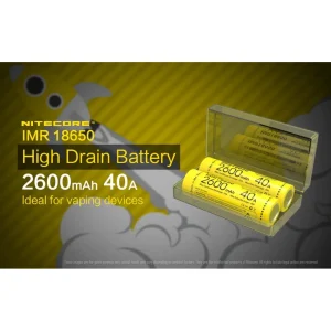 Akumulator Nitecore IMR 18650 2600mAh