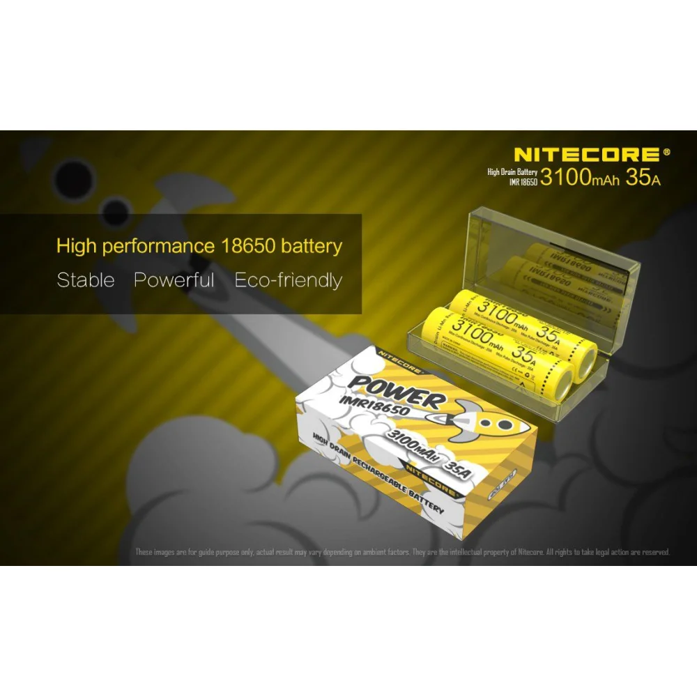 Akumulator Nitecore IMR 18650 3100 mAh 8 Akumulator Nitecore IMR 18650 3100 mAh