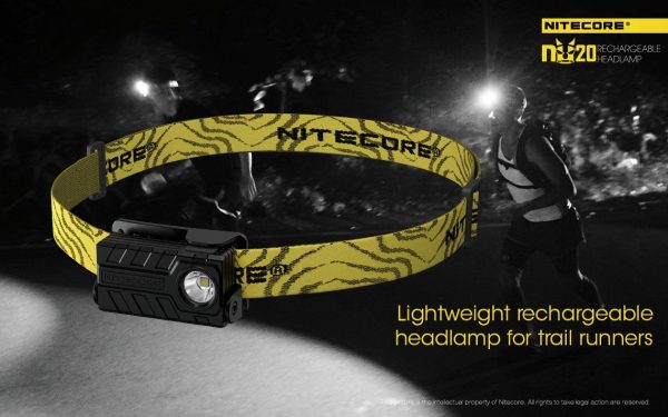 Czołówka Nitecore NU20 360 lumenów-8