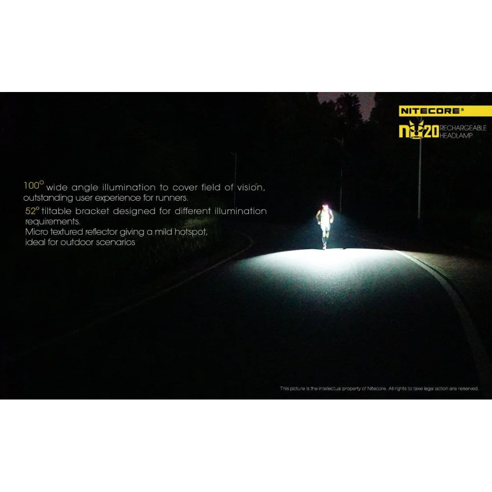 Czołówka Nitecore NU20 360 lumenów 16 Czołówka Nitecore NU20 360 lumenów