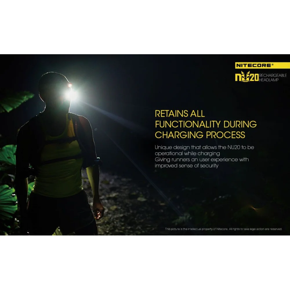 Czołówka Nitecore NU20 360 lumenów 17 Czołówka Nitecore NU20 360 lumenów