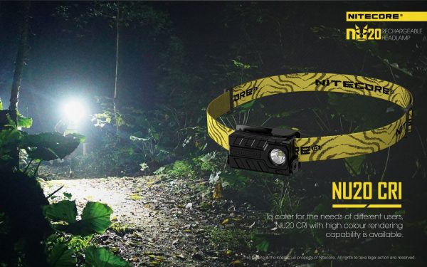 Czołówka Nitecore NU20 360 lumenów-21