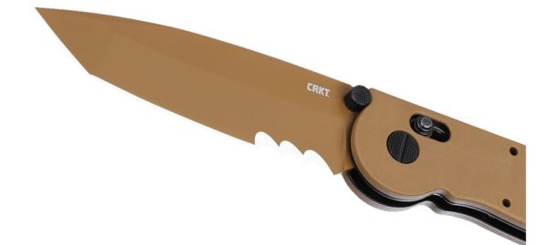 NÓŻ CRKT M16-14XD DESERT TAN / TANTO VEFF SERRATIONS-2