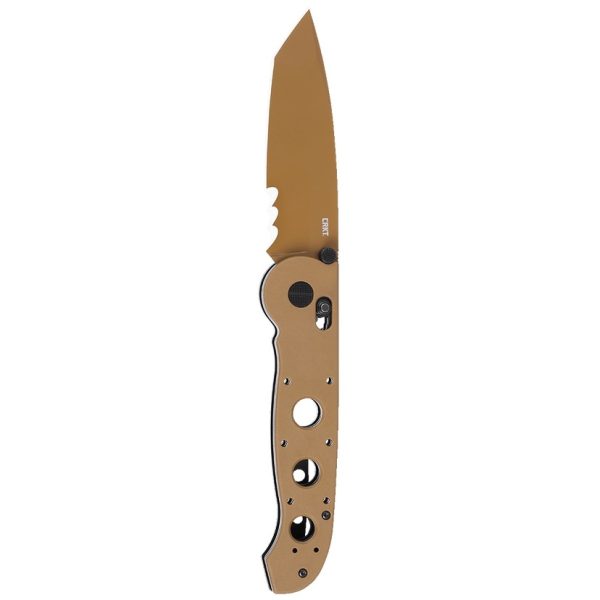 NÓŻ CRKT M16-14XD DESERT TAN / TANTO VEFF SERRATIONS-3