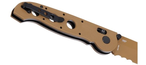 NÓŻ CRKT M16-14XD DESERT TAN / TANTO VEFF SERRATIONS-4