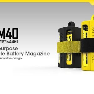 Pojemnik na Baterie Nitecore Czarny NBM40-2