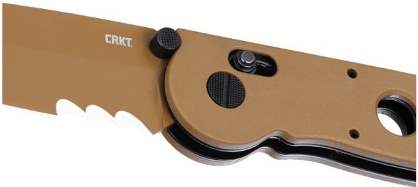 NÓŻ CRKT M16-14XD DESERT TAN / TANTO VEFF SERRATIONS-6