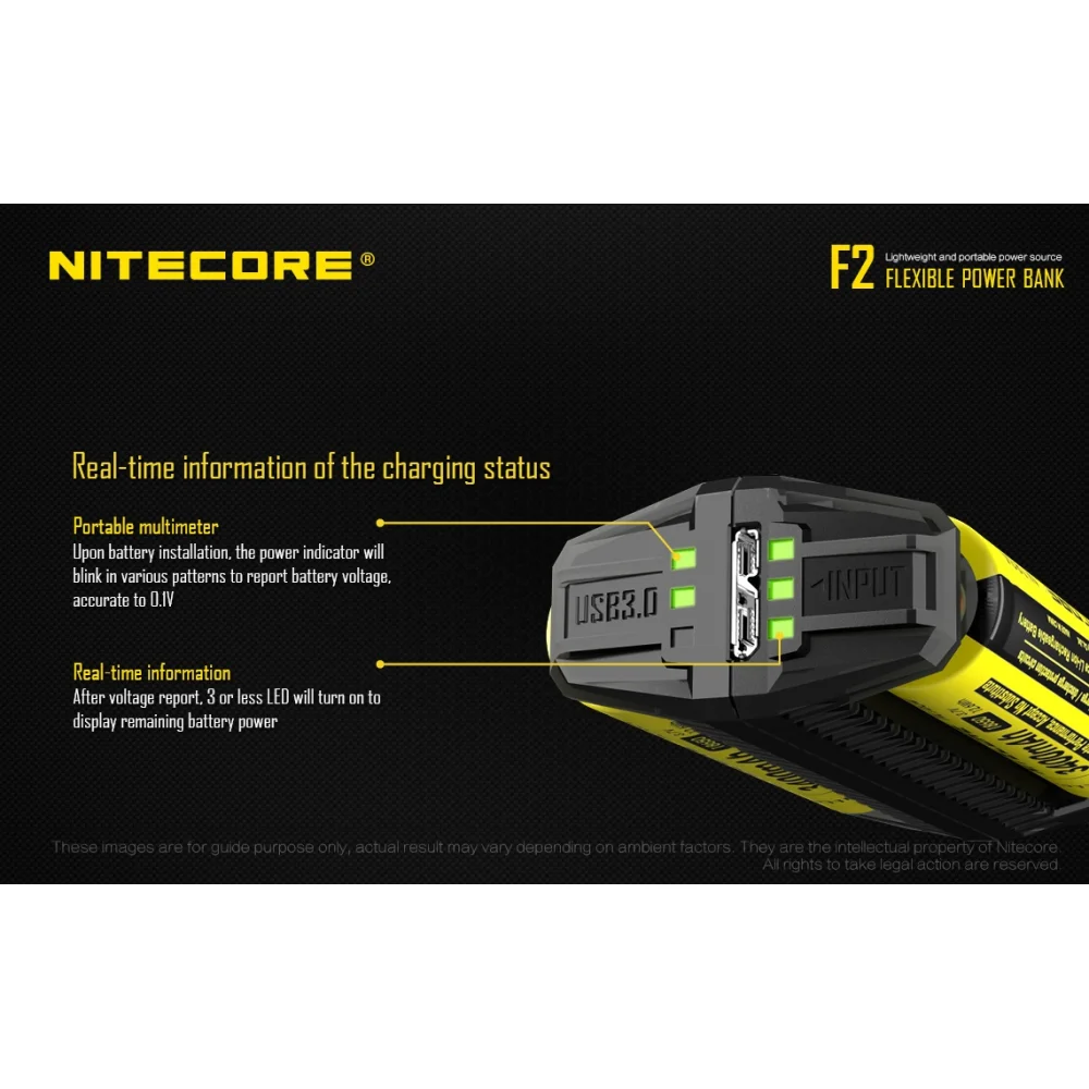 Power Bank Nitecore F2 13 Power Bank Nitecore F2