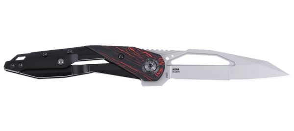 NÓŻ CRKT 5702 NUCLEUS RED & BLACK-1
