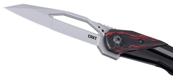 NÓŻ CRKT 5702 NUCLEUS RED & BLACK-2