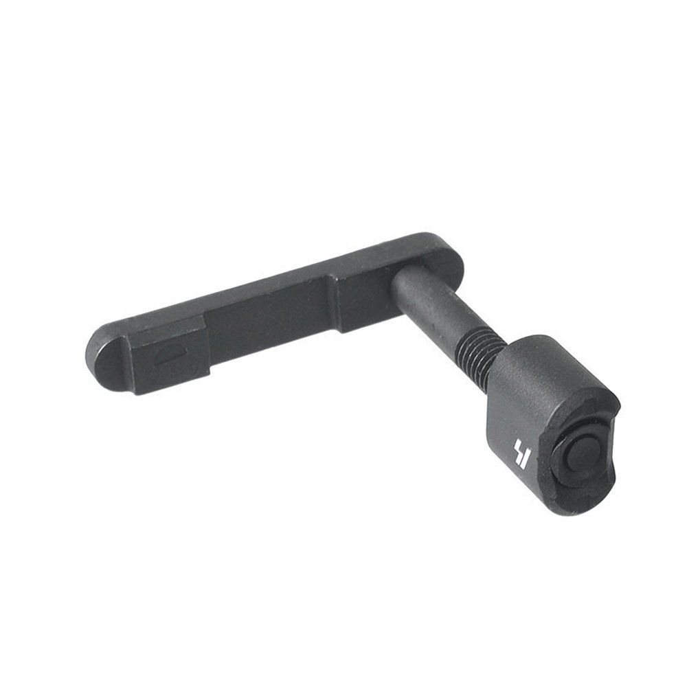 Aluminiowy zwalniacz magazynka przeznaczony do karabinków AR-15. Cechy: - nowoczesne wzornictwo - wyraźny profil - teksturowanie dla lepszego czucia i obsługi - trwała konstrukcja z odlewanego aluminium - funkcjonalny i estetyczny dodatek do karabinka W zestawie: - przycisk - zatrzask - sprężyna Dane techniczne: - waga 11,2 g - materiał: stal, aluminium 6061-T6 - kolor: - LifeGun.pl Strike Industries - Zwalniacz magazynka Strike Magazine Catch - Czarny-1