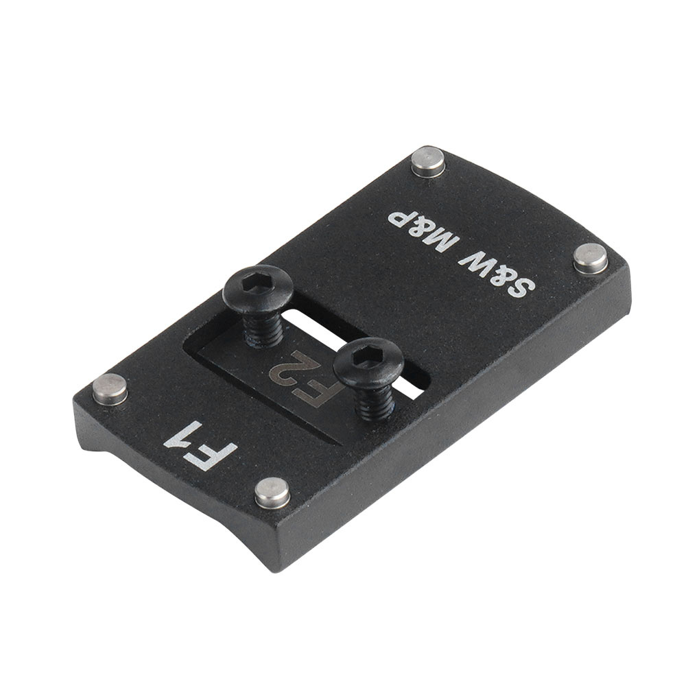 Płytka montażowa pod kolimator wykonana w całości z aluminium. Mocowana w miejscu fabrycznej szczerbinki na pistoletach Smith & Wesson M&P Cechy: Kompatybilna z SCRA-10A Sphinx i serią Frenzy. Do użytku na broni palnej. Przeznaczona do pistoletów marki Smith & Wesson M&P. Dwie śruby montażowe w zestawie. Wykonana w całości z metalu. splitter Dane techniczne Odległość - LifeGun.pl Vector Optics - Płytka montażowa Frenzy&Sphinx - M&P - SCRDM-06-1