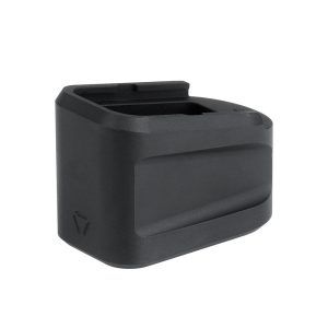 Strike Industries - Powiększona stopka magazynka Glock 19 + 5 - 9mm - Aluminiowa - Czarna -SI-EMP-AL-G19-BK-1