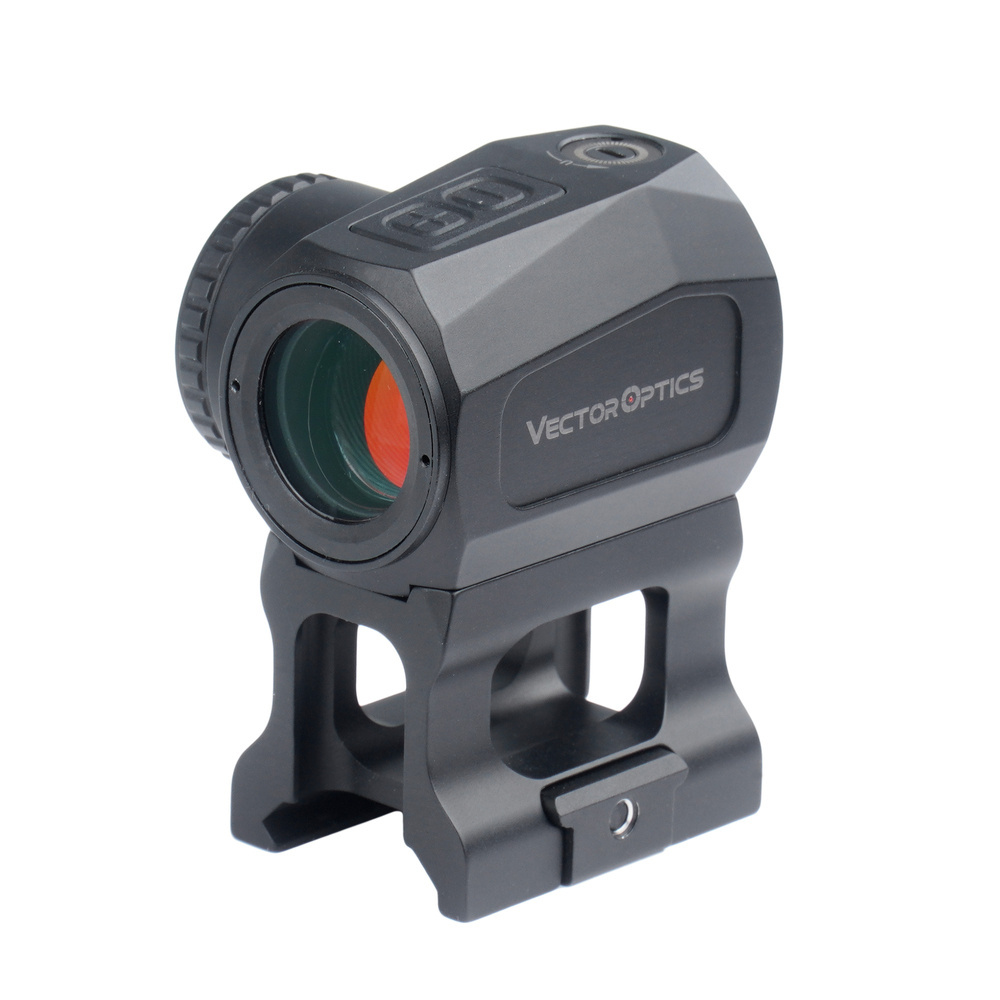 Kolimator zamknięty z czerwoną kropką wielkości 3MOA. Solidna budowa celownika kolimatorowego doskonale spełni swoją funkcję zarówno podczas strzelania dynamicznego jak i do celów statycznych. Kolimator zawdzięcza swą wytrzymałość wykonaniu ze stopu aluminium 7075 T6. Kolimator posiada wodoodporność klasy IP67, dzięki czemu może być wykorzystywany w trudnych warunkach pogodowych. Cechą szczególną celownika jest jego zwarta i - LifeGun.pl Vector Optics - Kolimator zamknięty Scrapper 1x20 MICRO - IP67 - SCRD-69-1