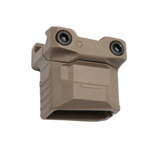 Strike Industries - Chwyt przedni Strike Stacked Angled CMS - Picatinny - FDE - SI-AR-CMS-PSAF-FDE-1