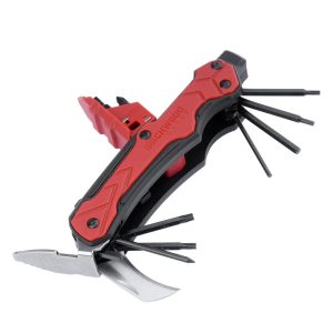 Birchwood - Narzędzie Multi-Tool Universal - 14 w 1 - Czerwony - BC-UGMT-1