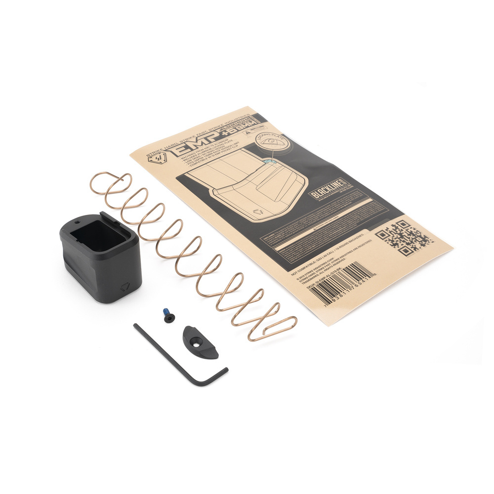 Powiększona stopka magazynka Strike Industries do Glock 19 + 5nab 5