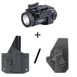 Zestaw do Glock 19: Latarka Nextorch WL14 500 Lumenów + kabura do Glock OWB lub IWB