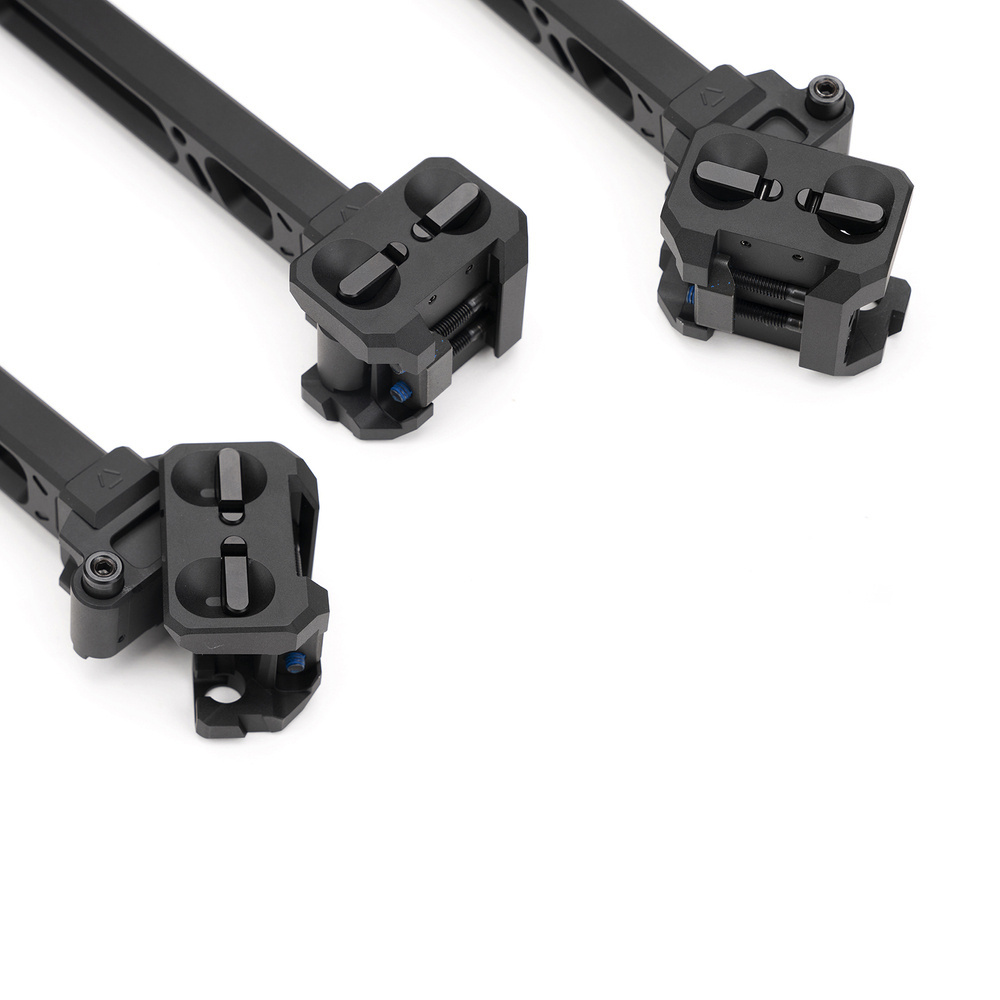 Ta innowacyjna kolba składana z mechanizmem składania na obie strony, kompatybilna z szynami Picatinny, zapewnia wygodę, stabilność i funkcjonalność. - LifeGun.pl Strike Industries Kolba skladana Strike Dual Folder Stabilizer QD Sling Czarna SI FSA DUAL STAB Huglu Mohac 2