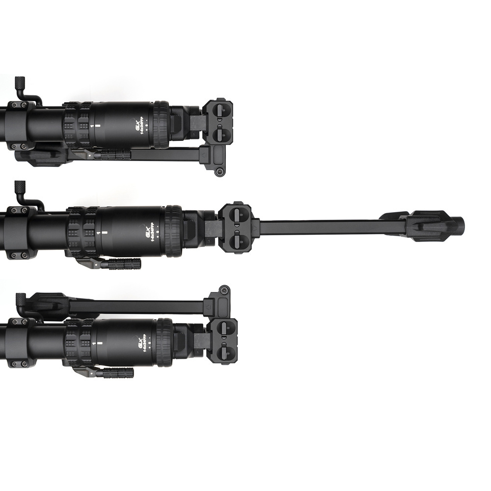 Kolba składana kompatybilna z SIG SAUER MCX, CZ Scorpion EVO, Huglu Mohac i innymi. - LifeGun.pl Strike Industries Kolba skladana Strike Folding Adapter Czarna SI FSA DUAL Huglu Mohac 15