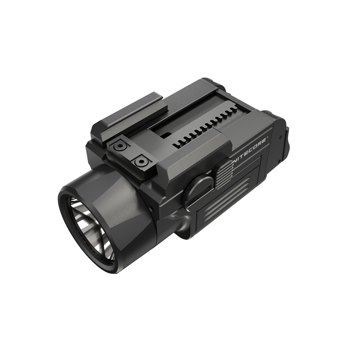 NITECORE NPL27 - kompaktowa latarka taktyczna do broni z systemem optycznym PDOT (Precision Digital Optics Technology), o maks. mocy 650 lumenów i zasięgu 410 m, ze standardowym montażem (w zestawie adapter do Picatinny).Źródłem zasilania jest odłączany akumulator litowo-jonowy 500 mAh, umożliwiający świecenie przez 1h 15min w trybie 160 lumenów i 50 min w trybie 650 lumenów.System - LifeGun.pl LATARKA NITECORE NPL27-4
