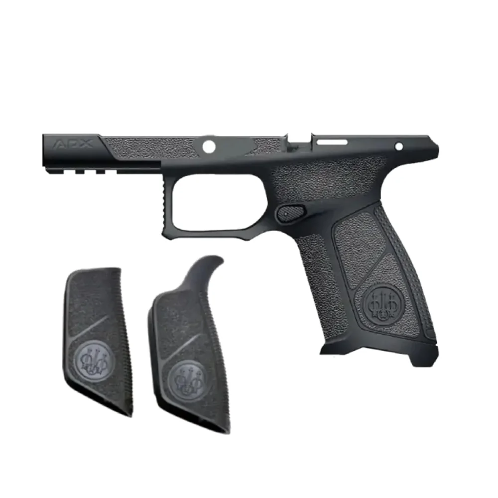 Zestaw okładzin ze szkieletem do pistoletu Beretta APX A1 (E03440) Black 1 Zestaw okładzin ze szkieletem do pistoletu Beretta APX A1 (E03440) Black