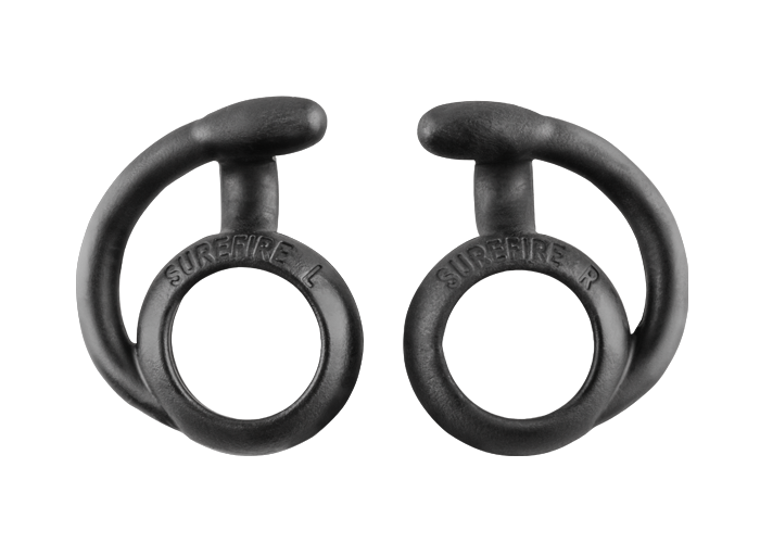 Nakładki na słuchawki Surefire EarLocks® ELU1 Nakładki na słuchawki EarLocks® pasują do większości okrągłych słuchawek dousznych. Opatentowane pierścienie EarLock wygodnie dopasowują się do kluczowych punków ucha, dzięki czemu pewnie utrzymują słuchawki na swoim miejscu.Nakładki EarLocks są idealne dla osób preferujących aktywny styl życia, którzy uwielbiają jogging czy jazdę na rowerze. To niemal idealne dopasowanie do - LifeGun.pl Nakładki na słuchawki Surefire EarLocks® ELU1-1