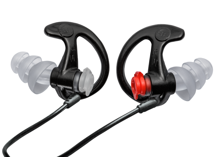 Poziom Redukcji Hałasu - NRR (dB): 24 | Linka: Tak - odłączana | Filtr: Tak - LifeGun.pl Zatyczki do uszu Surefire EP4 SD Czarne-1