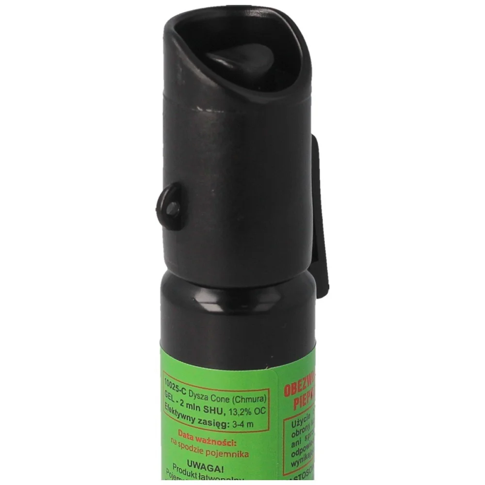 Gaz pieprzowy Sharg Defence Green Gel 2mln SHU 25ml 4 Gaz pieprzowy Sharg Defence Green Gel 2mln SHU 25ml