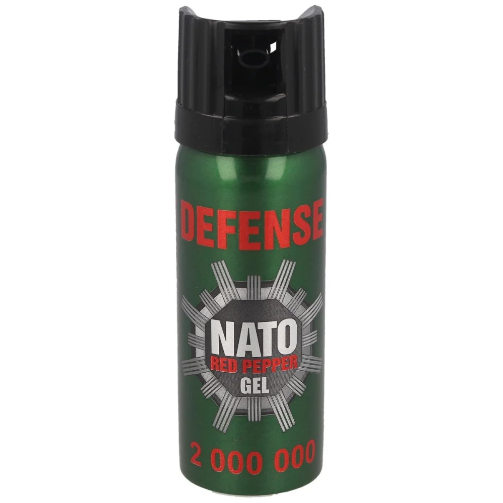 Gaz pieprzowy Sharg Nato Defence Gel 2mln Cone 50ml (41050-C) 1 Gaz pieprzowy Sharg Nato Defence Gel 2mln Cone 50ml (41050-C)