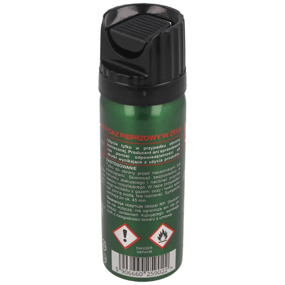 Gaz pieprzowy Sharg Nato Defence Gel 2mln Cone 50ml (41050-C) 2 Gaz pieprzowy Sharg Nato Defence Gel 2mln Cone 50ml (41050-C)