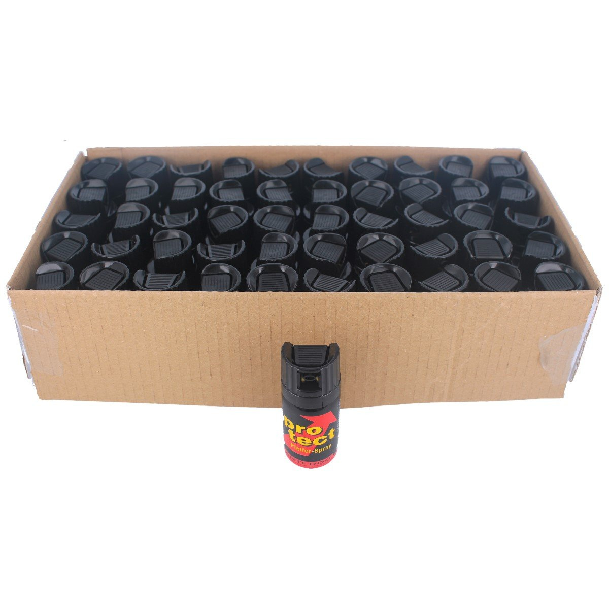 ProTect Anti-Dog 40ml miotacz gazu firmy KKS do obrony przed agresywnymi zwierzętami, a zwłaszcza psami. Skład dobrano tak, aby równie skutecznie bronił przed napastnikiem / grupą napastników. Dysza Cone/Fog wyrzuca substancję drażniącą w postaci chmury.. - LifeGun.pl Gaz pieprzowy KKS ProTect Anti-Dog 1mln SHU 40ml Cone (01440-C)-3