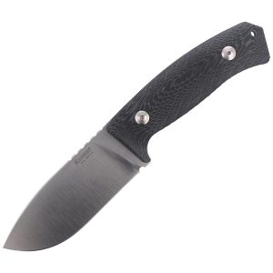 Nóż LionSteel Bushcraft Micarta Black, Satin Blade (M3 MI)-1