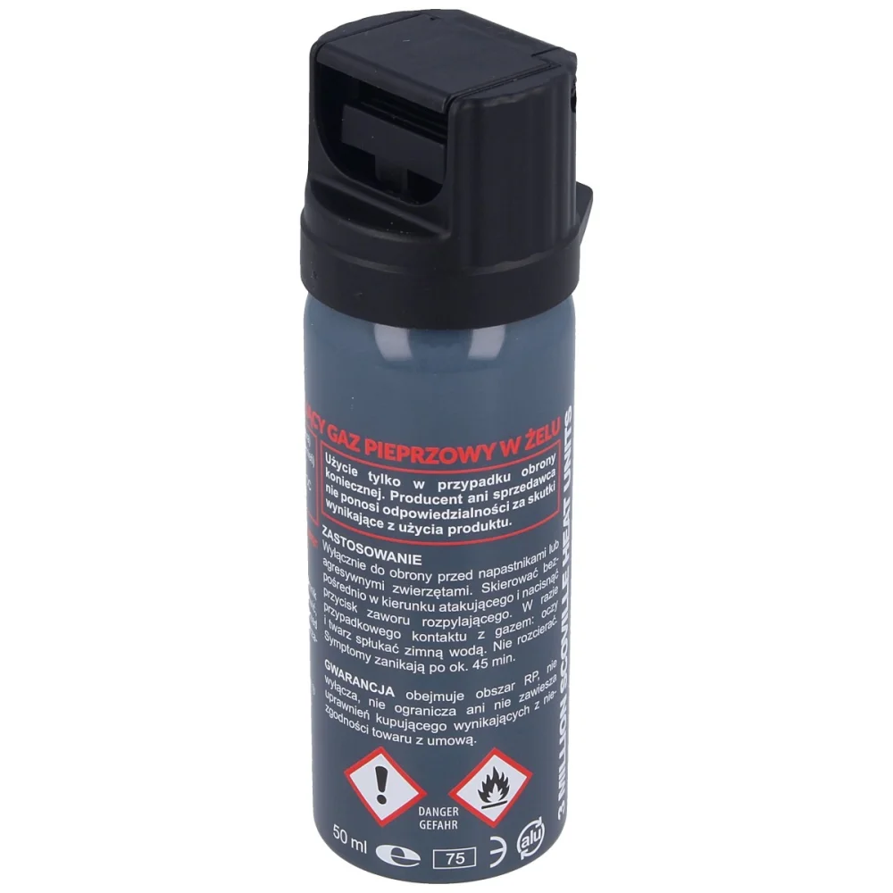 Gaz pieprzowy Sharg Graphite Gel 3mln SHU, Cone 50ml (11050-C) 4 Gaz pieprzowy Sharg Graphite Gel 3mln SHU, Cone 50ml (11050-C)