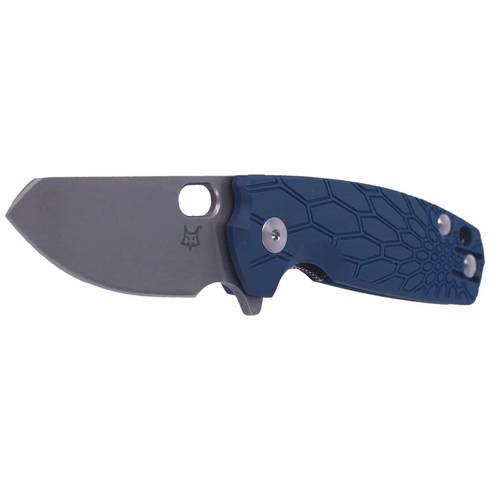 Nóż składany Fox Baby Core FRN Blue, Stonewashed N690 by Jesper Voxnaes (FX-608 BL) 8 Nóż składany Fox Baby Core FRN Blue, Stonewashed N690 by Jesper Voxnaes (FX-608 BL)