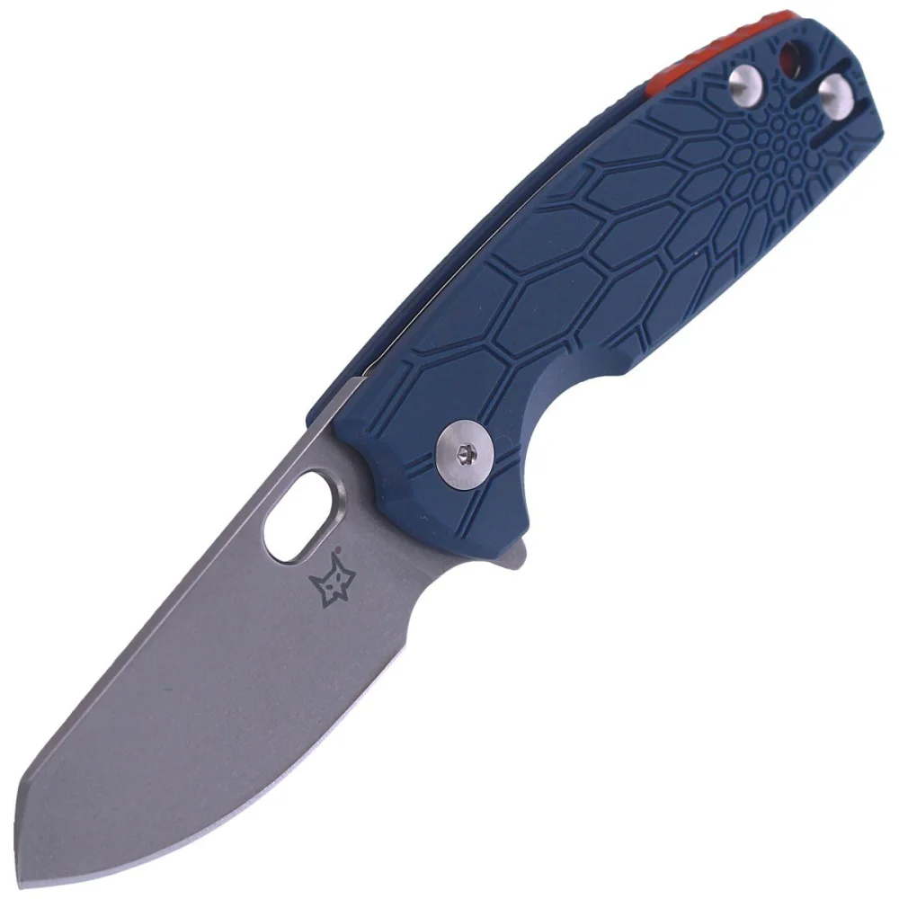 Nóż składany Fox Baby Core FRN Blue, Stonewashed N690 by Jesper Voxnaes (FX-608 BL) 5 Nóż składany Fox Baby Core FRN Blue, Stonewashed N690 by Jesper Voxnaes (FX-608 BL)
