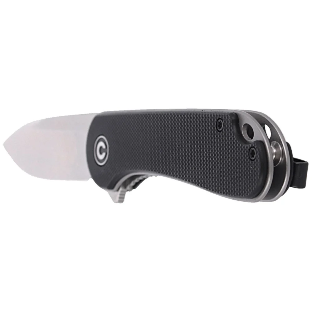 Nóż składany Civivi Elementum Flipper Black G10, Satin D2 (C907A) 6 Nóż składany Civivi Elementum Flipper Black G10, Satin D2 (C907A)