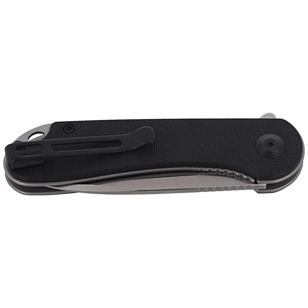Nóż składany Civivi Elementum Flipper Black G10, Satin D2 (C907A) 8 Nóż składany Civivi Elementum Flipper Black G10, Satin D2 (C907A)